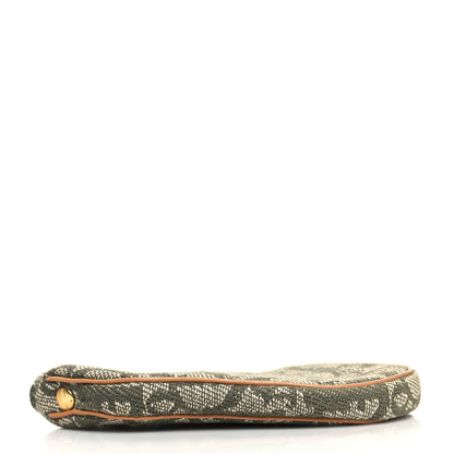 Christian Dior Monogram Saddle Coin Purse Green 4 of 8