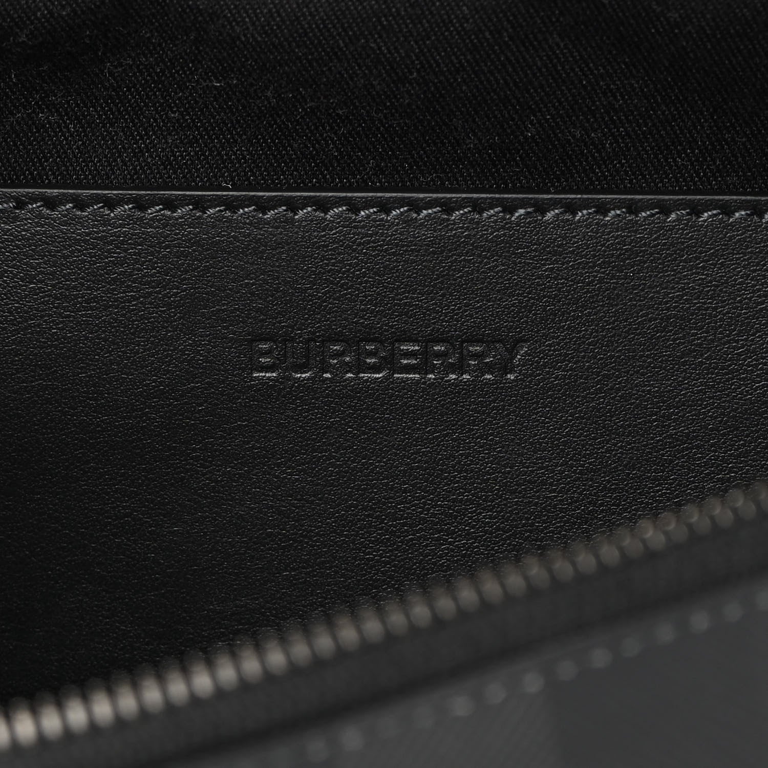 Burberry Charcoal Check Calfskin Sonny Bum Bag Charcoal 6 of 11