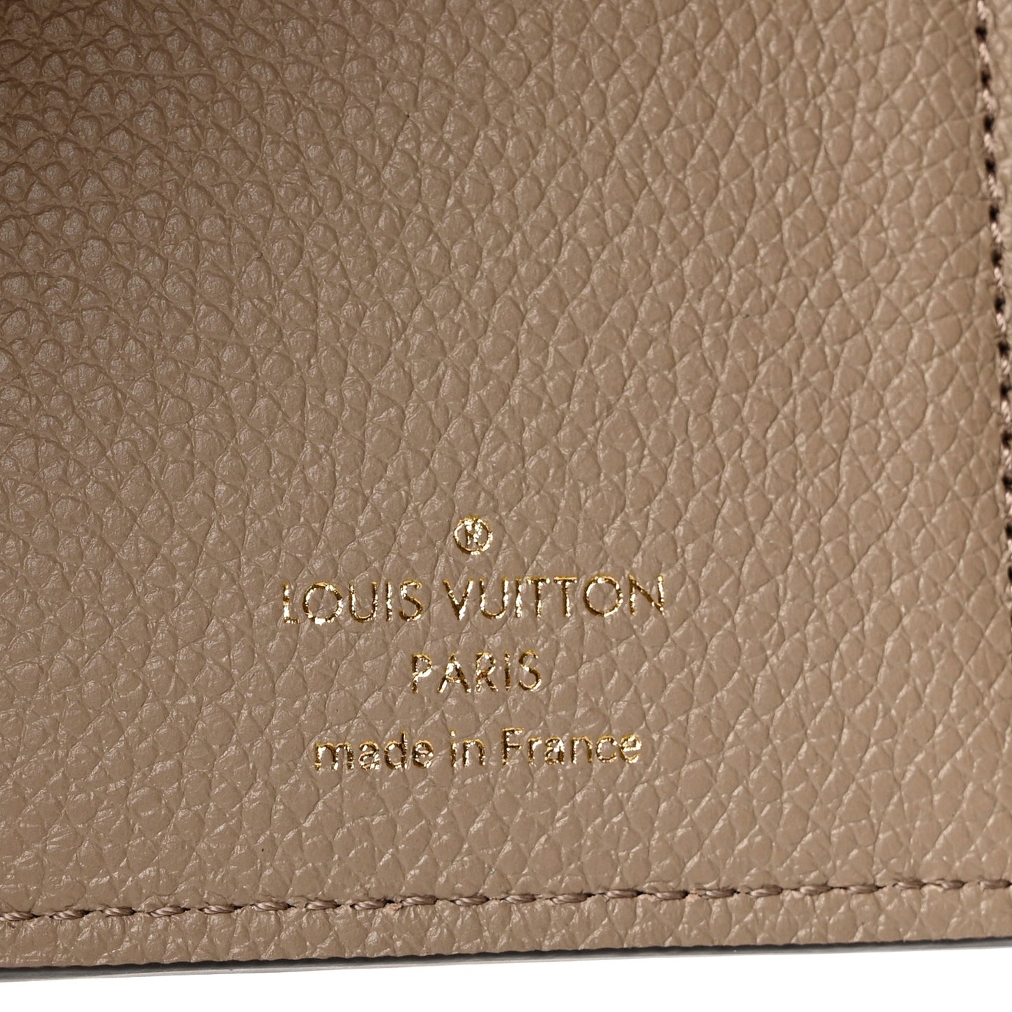 Empreinte Monogram Giant Victorine Wallet Tourterelle Creme