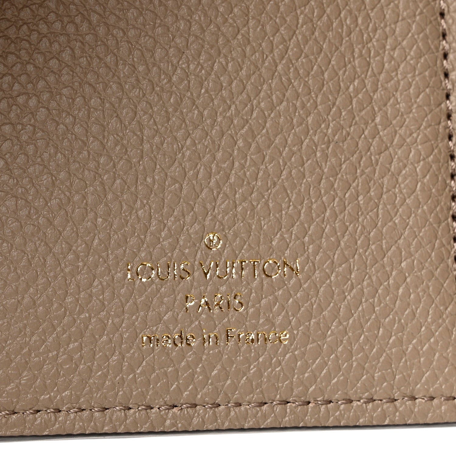 Louis Vuitton Empreinte Monogram Giant Victorine Wallet Tourterelle Creme 6 of 7