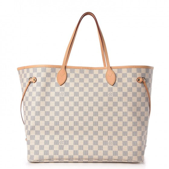 Louis Vuitton Damier Azur Neo Neverfull GM Rose Ballerine 3 of 10