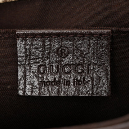 Gucci GG Monogram Plus Web Belt Bag Dark Brown 6 of 10