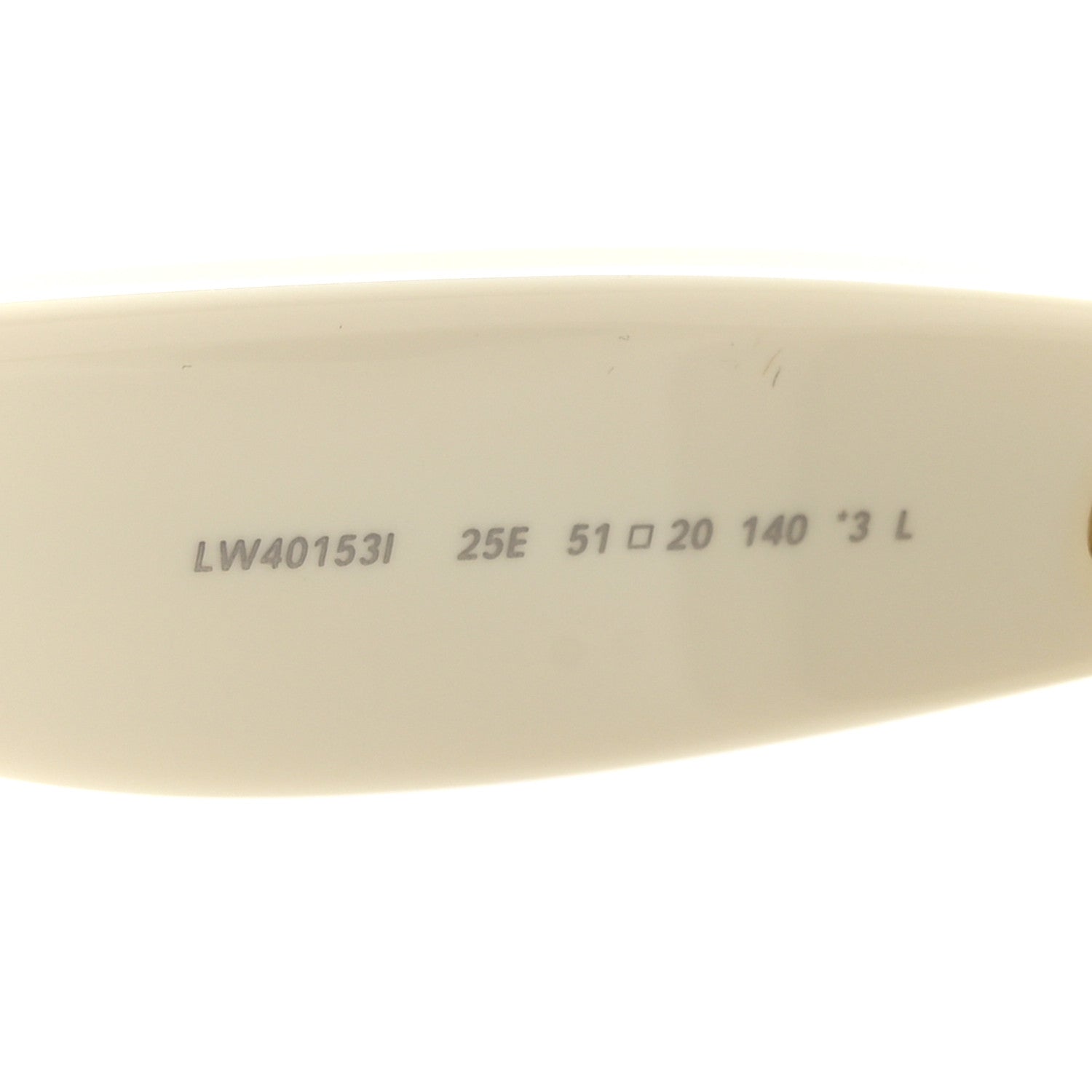 Loewe Acetate Curvy Sunglasses LW40153I White 6 of 7