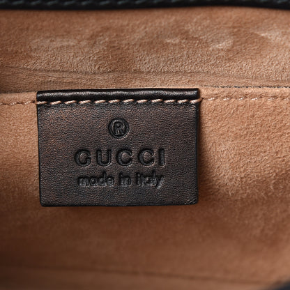 Gucci Calfskin Mini Sylvie Top Handle Bag Brown 5 of 11