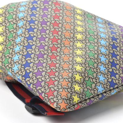 Gucci Soft GG Supreme Monogram Star Print Childrens Drawstring Backpack Multicolor 5 of 9