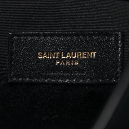Saint Laurent Calfskin Large Manhattan Shopper Tote Black 6 of 16