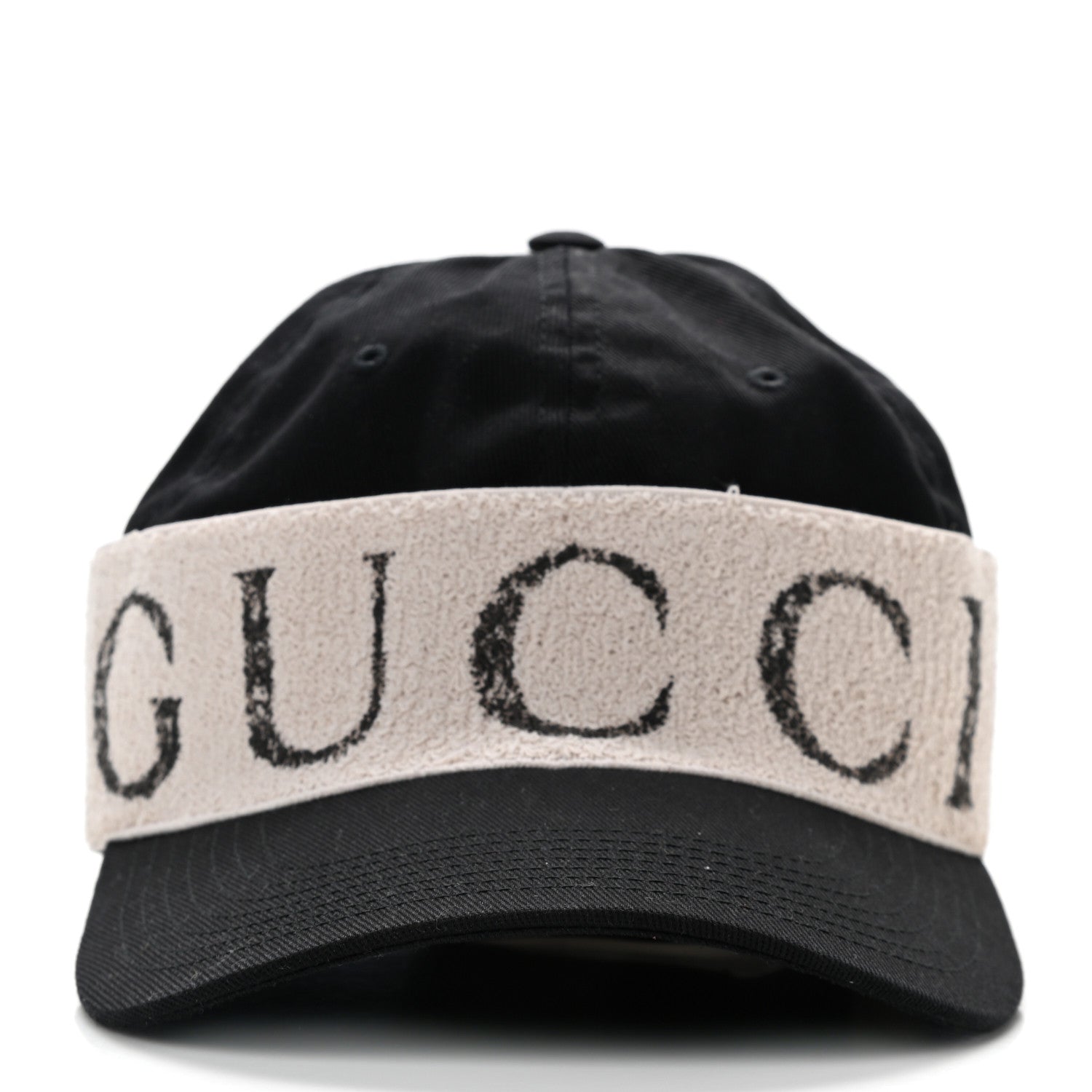 Gucci Gabardine Gucci Headband Baseball Hat M Black 3 of 9