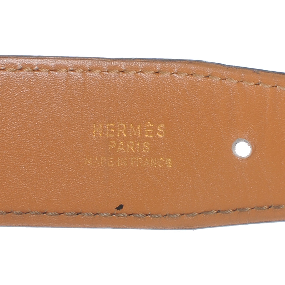 Box and Chamonix Reversible Constance 32mm H Belt 90 Noir Natural