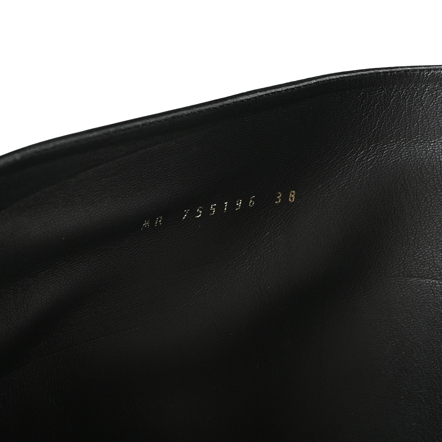 Glazed Calfskin Auteuil 105mm Zip Boots 38 Black