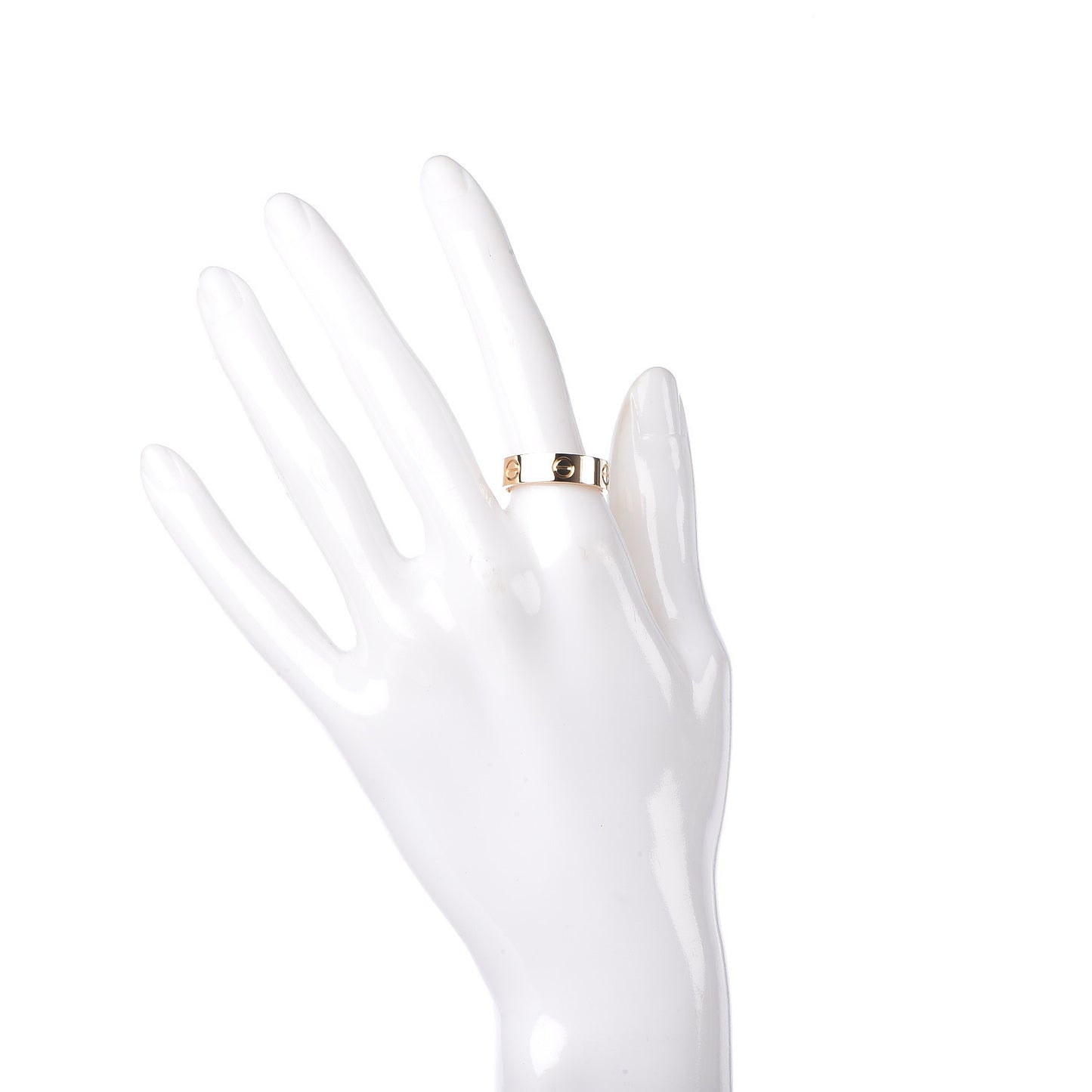 18K Yellow Gold 5.5mm LOVE Ring 56 7.5