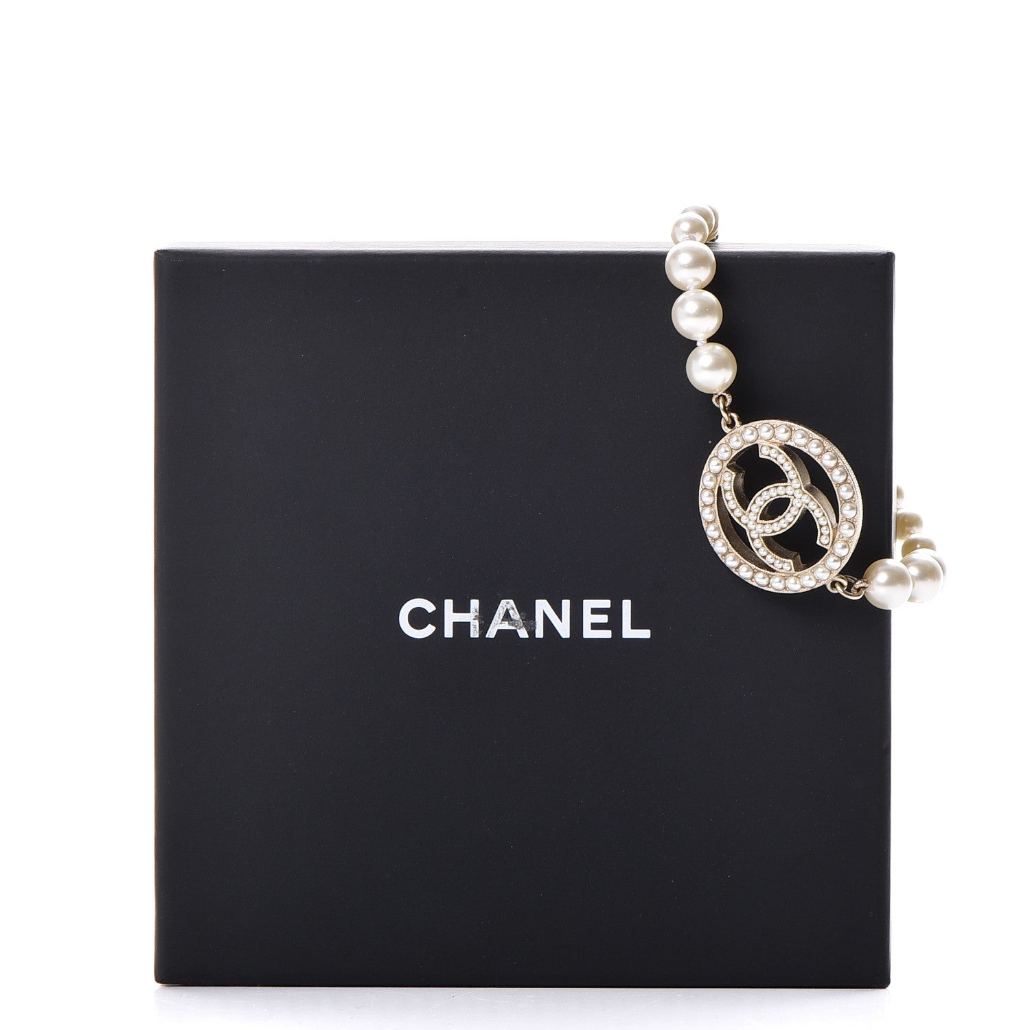 Chanel Pearl CC Bracelet Gold 6 of 6
