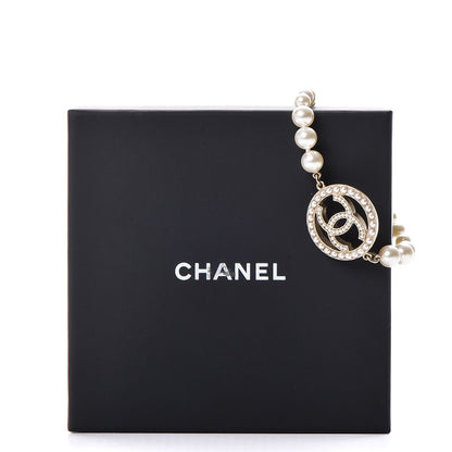Chanel Pearl CC Bracelet Gold 6 of 6