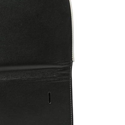 Loewe Soft Calfskin Heel Bag Black Soft White 12 of 13