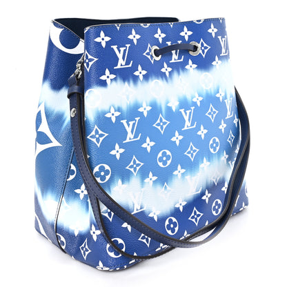 Louis Vuitton Monogram Escale Neonoe MM Blue Blue 3 of 10