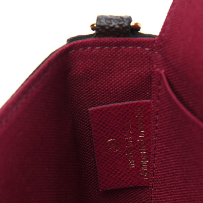 Louis Vuitton Monogram Pochette Felicie Chain Wallet Fuchsia 8 of 11
