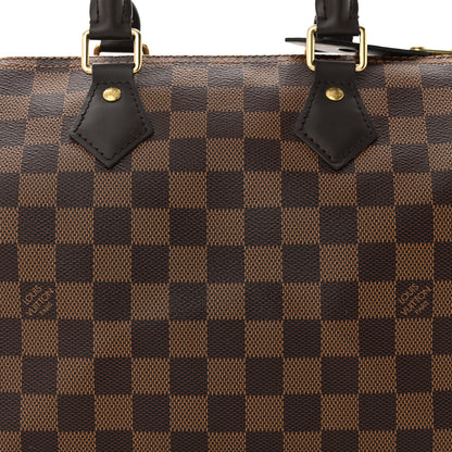 Louis Vuitton Damier Ebene Speedy 25 8 of 10