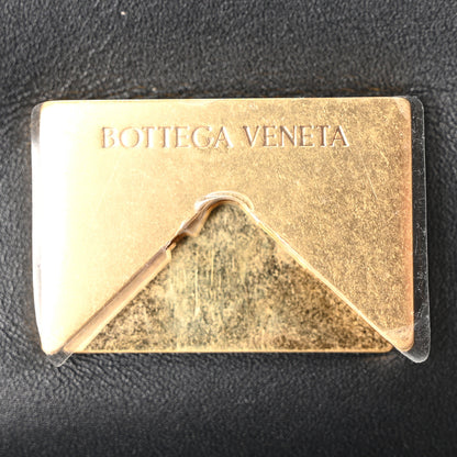 Bottega Veneta Calfskin Mount Envelope Bag Black 6 of 9