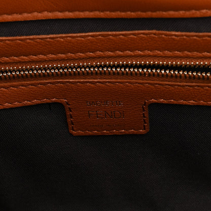 Fendi Nappa FF 1974 Embossed Baguette Coloniale 6 of 9