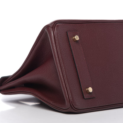 Hermes Fjord JPG Shoulder Birkin II 42 Prune 6 of 10