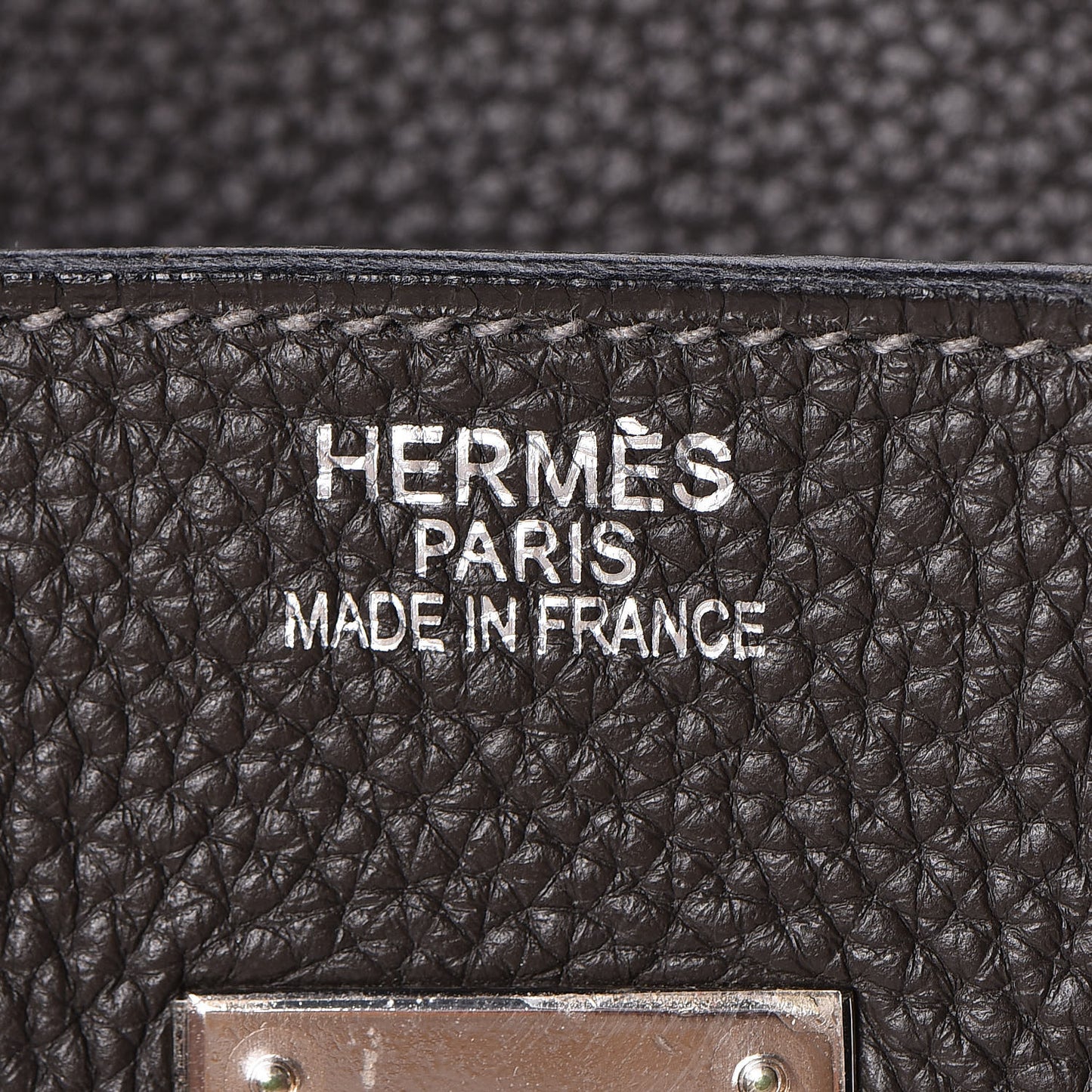 Togo Birkin 35 Graphite