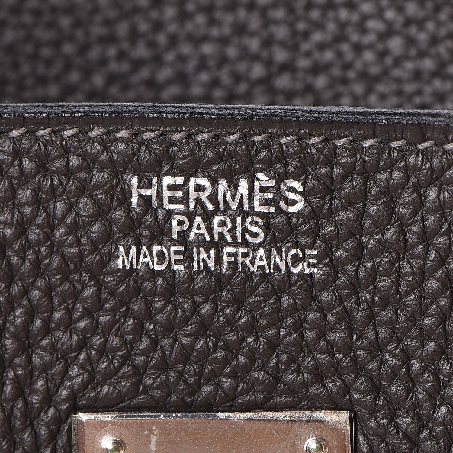 Hermes Togo Birkin 35 Graphite 8 of 35