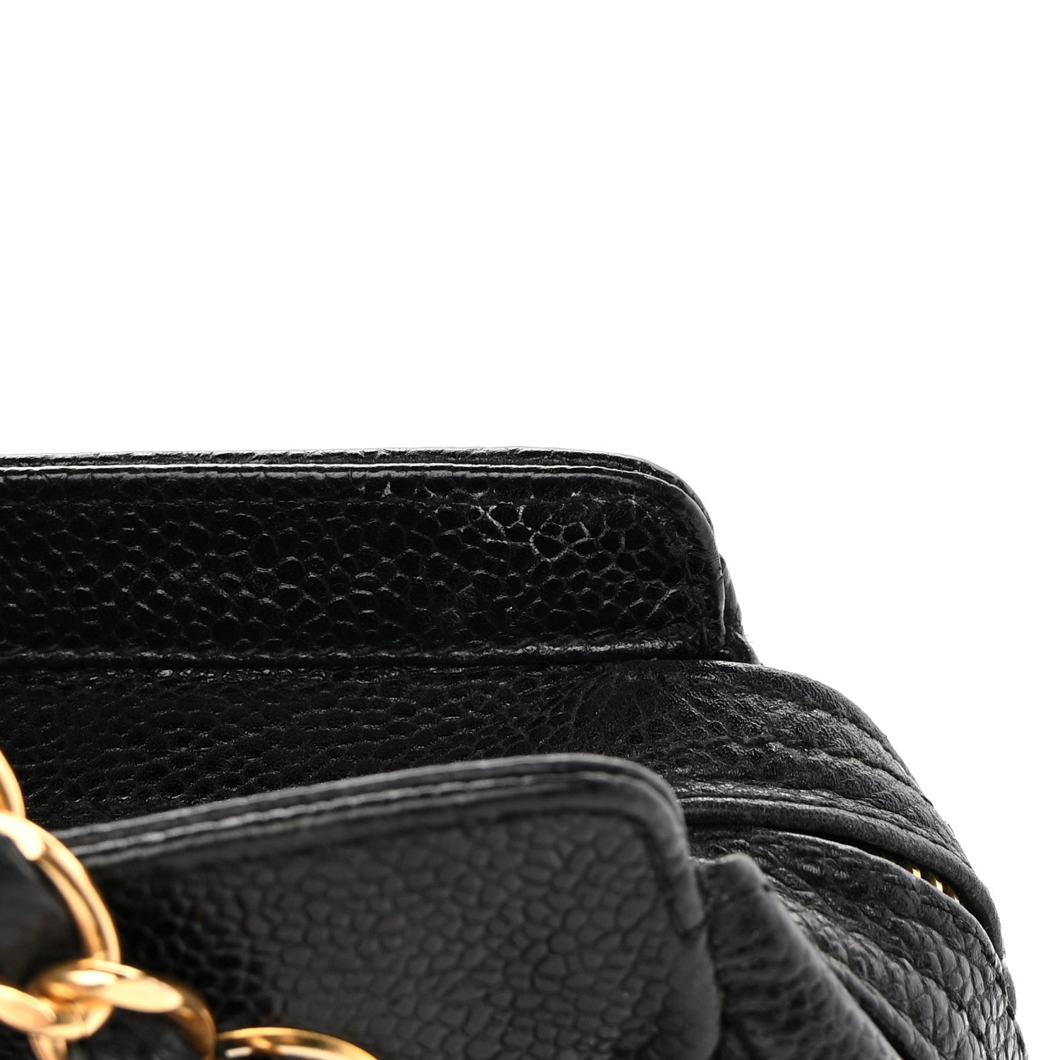 Chanel Caviar CC Shoulder Bag Black 11 of 12