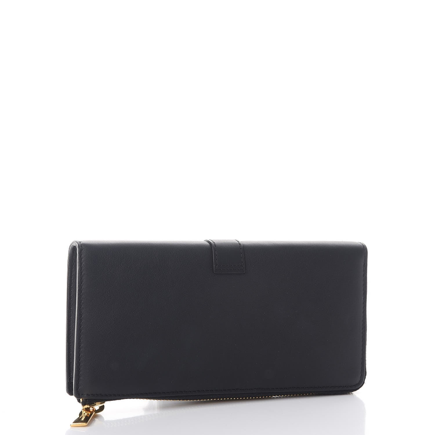 Saint Laurent Calfskin Classic Y Ligne Zip Wallet Black 3 of 7