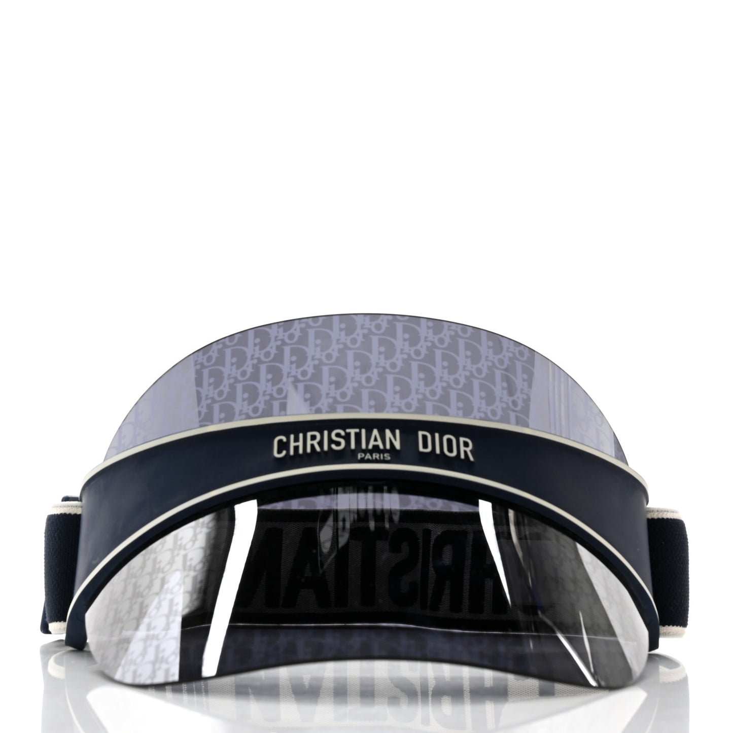 Oblique DiorClub V1U Sun Visor Blue
