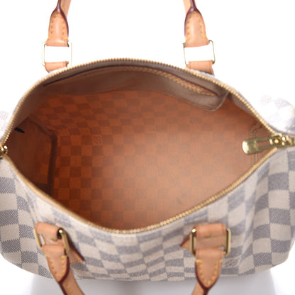Louis Vuitton Damier Azur Speedy Bandouliere 30 5 of 10
