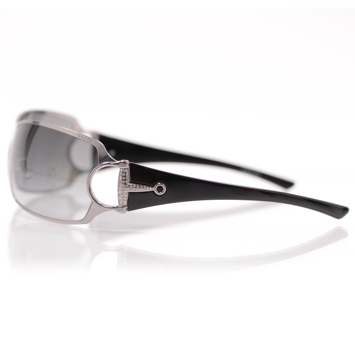 Strass Horsebit Sunglasses 2740 Black