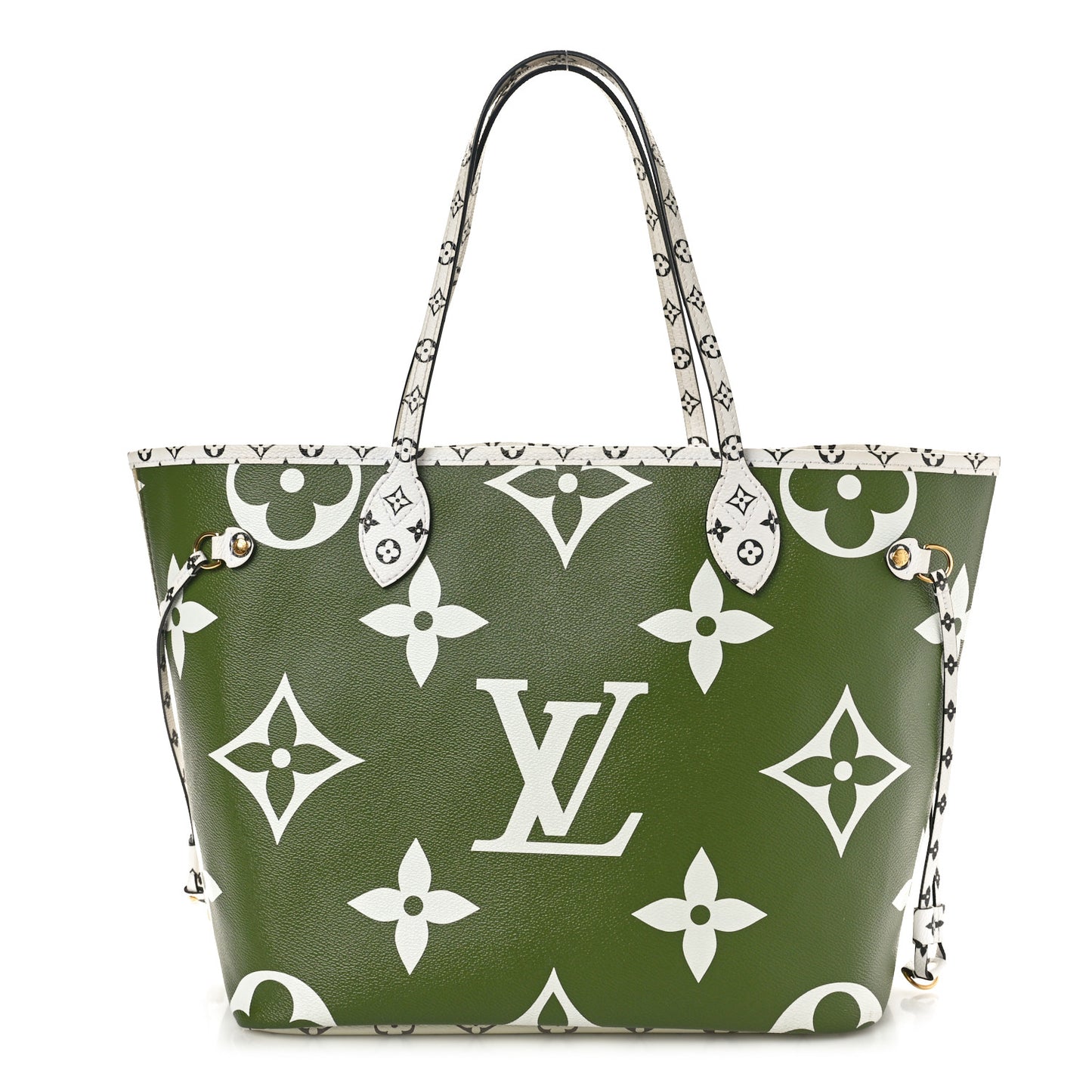 Monogram Giant Neverfull MM Kaki
