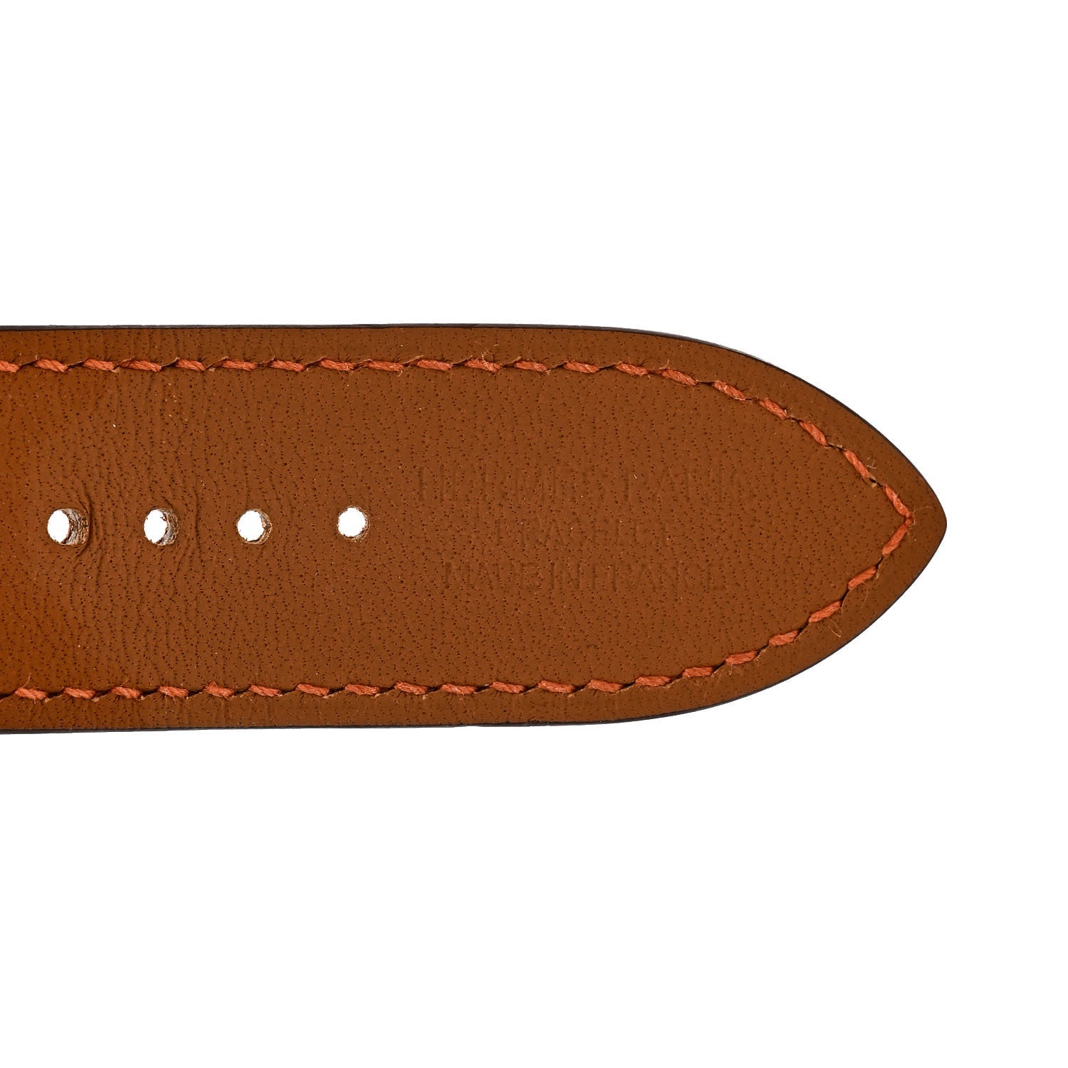 Hermes Swift 45mm Apple Watch Single Tour Band Orange 4 of 5