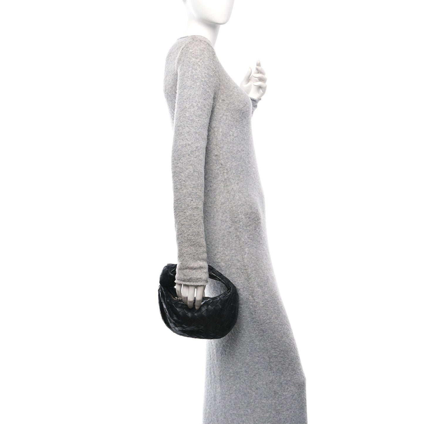 Nappa Intrecciato Mini Jodie Black