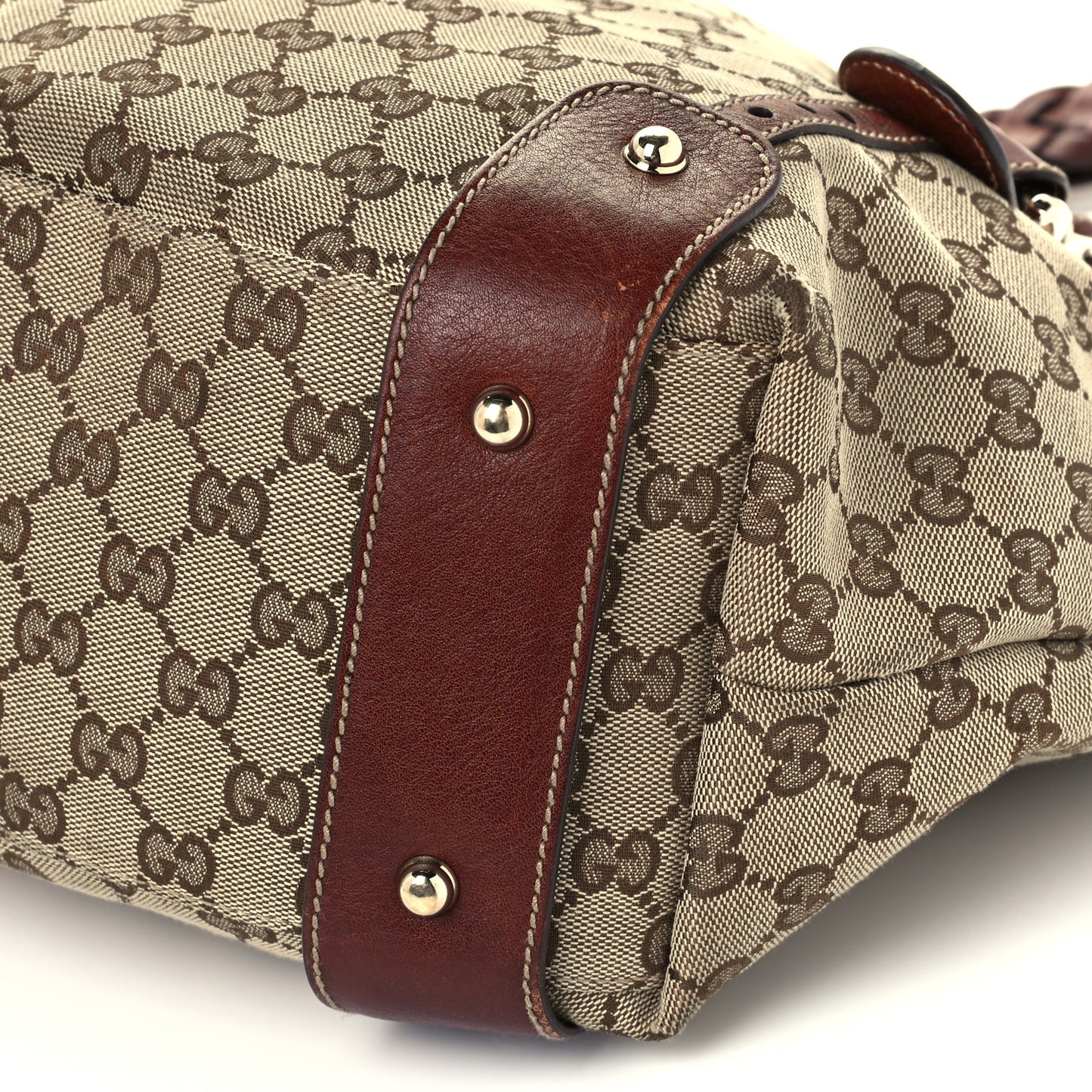 Monogram Medium Pelham Shoulder Bag Brown
