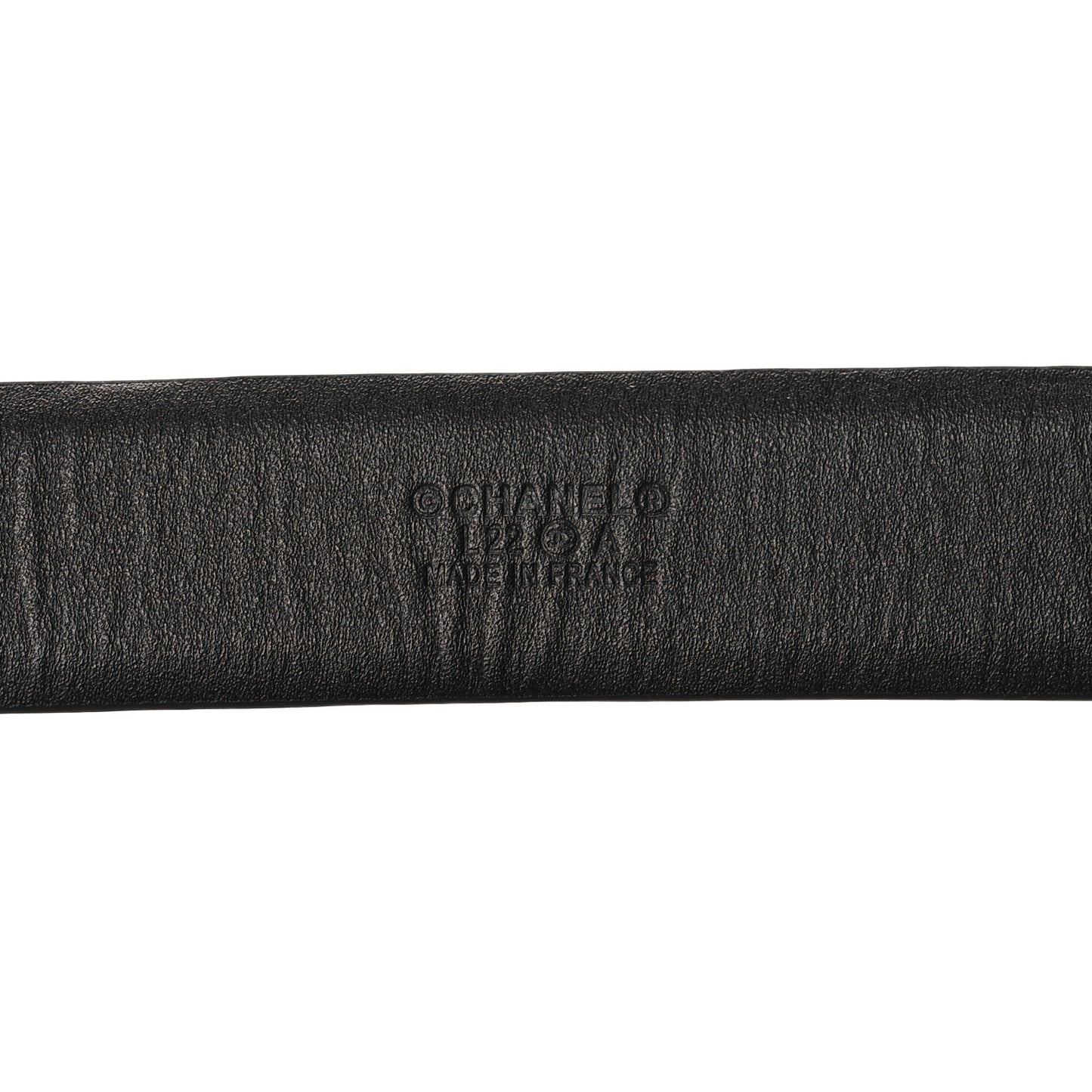 Calfskin CC Belt 90 36 Black