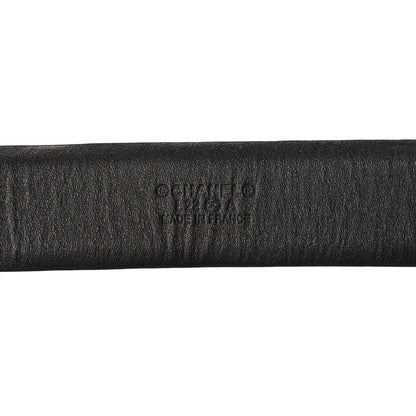 Chanel Calfskin CC Belt 90 36 Black 5 of 7