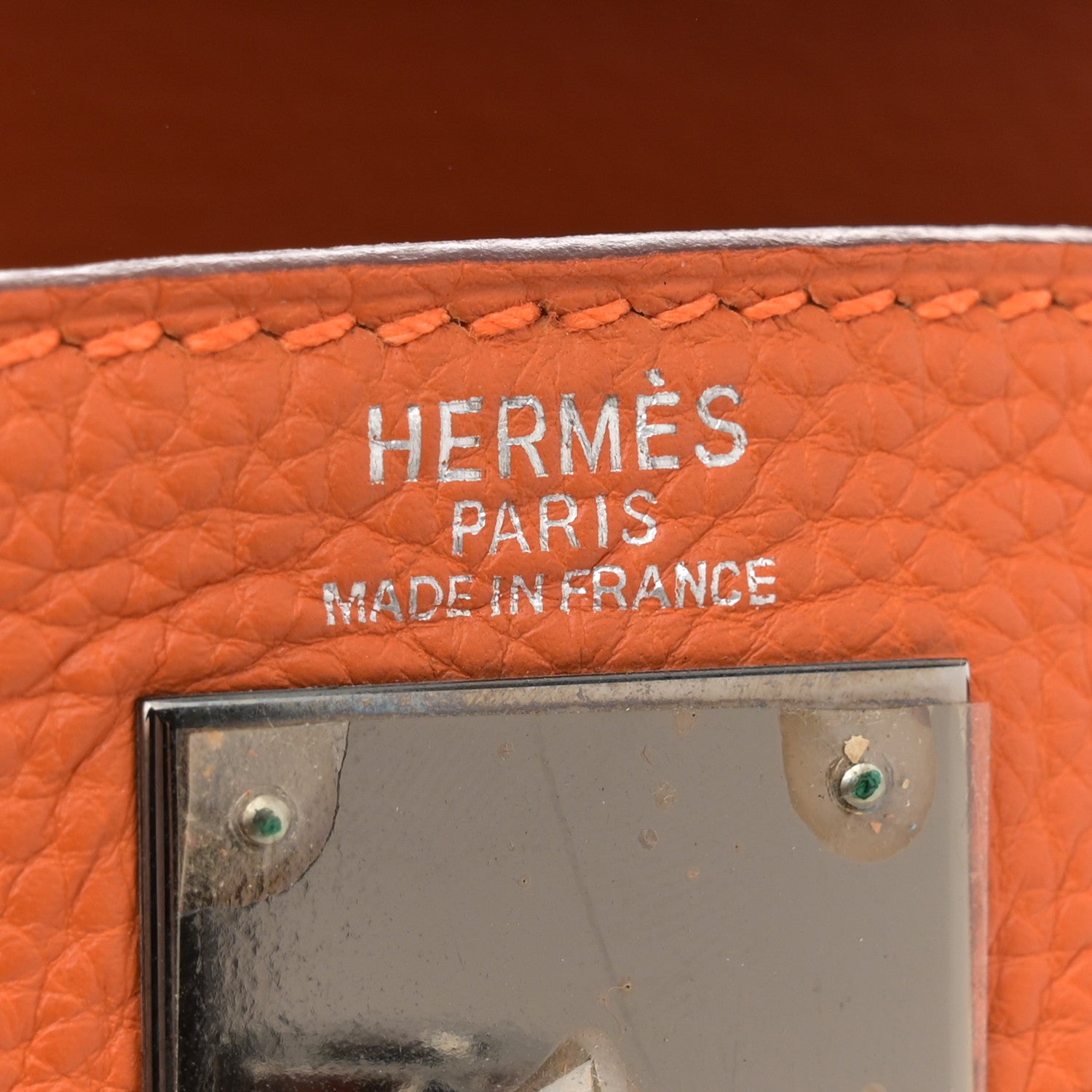 Hermes Togo Kelly Retourne 28 Potiron Gold 6 of 18