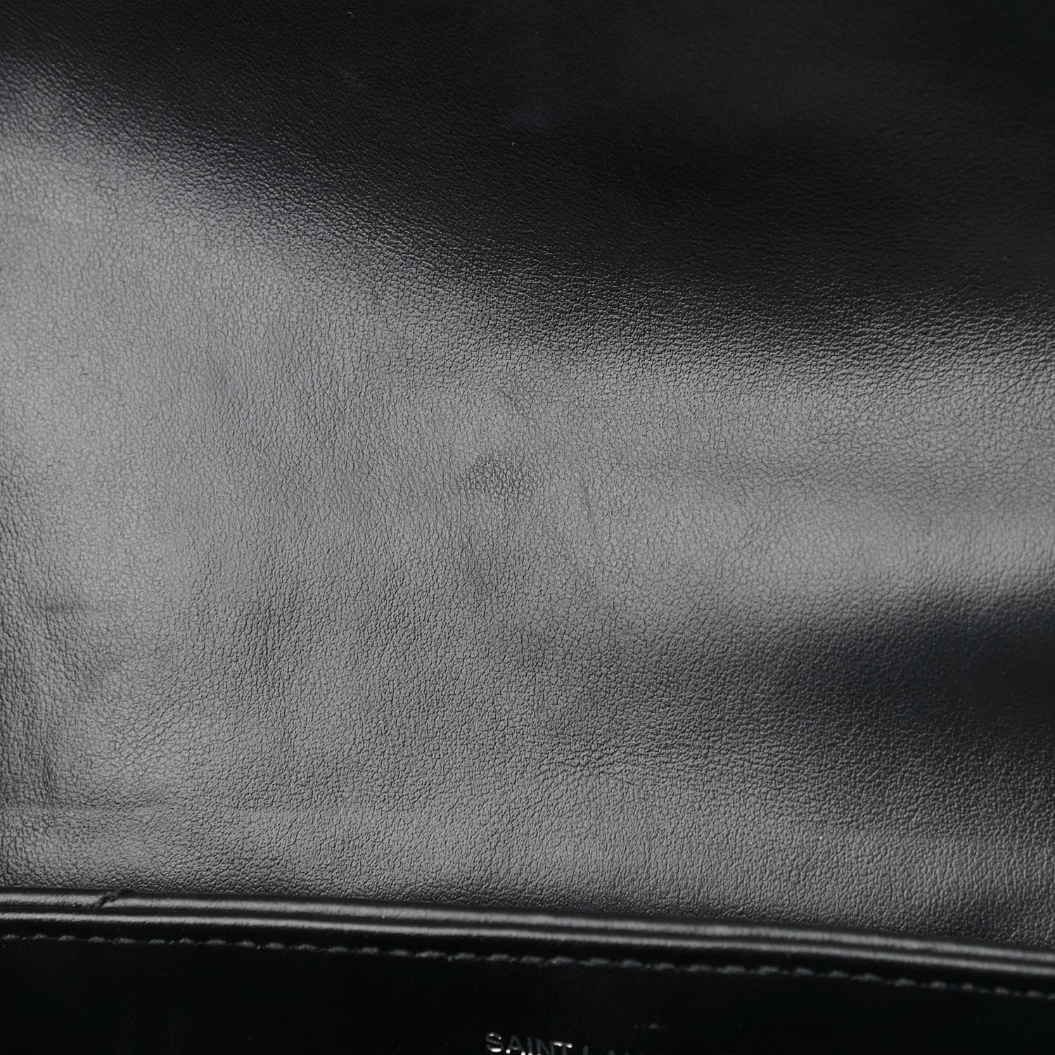 Saint Laurent Calfskin Y Quilted Monogram Toy Loulou Crossbody Bag Black 10 of 12