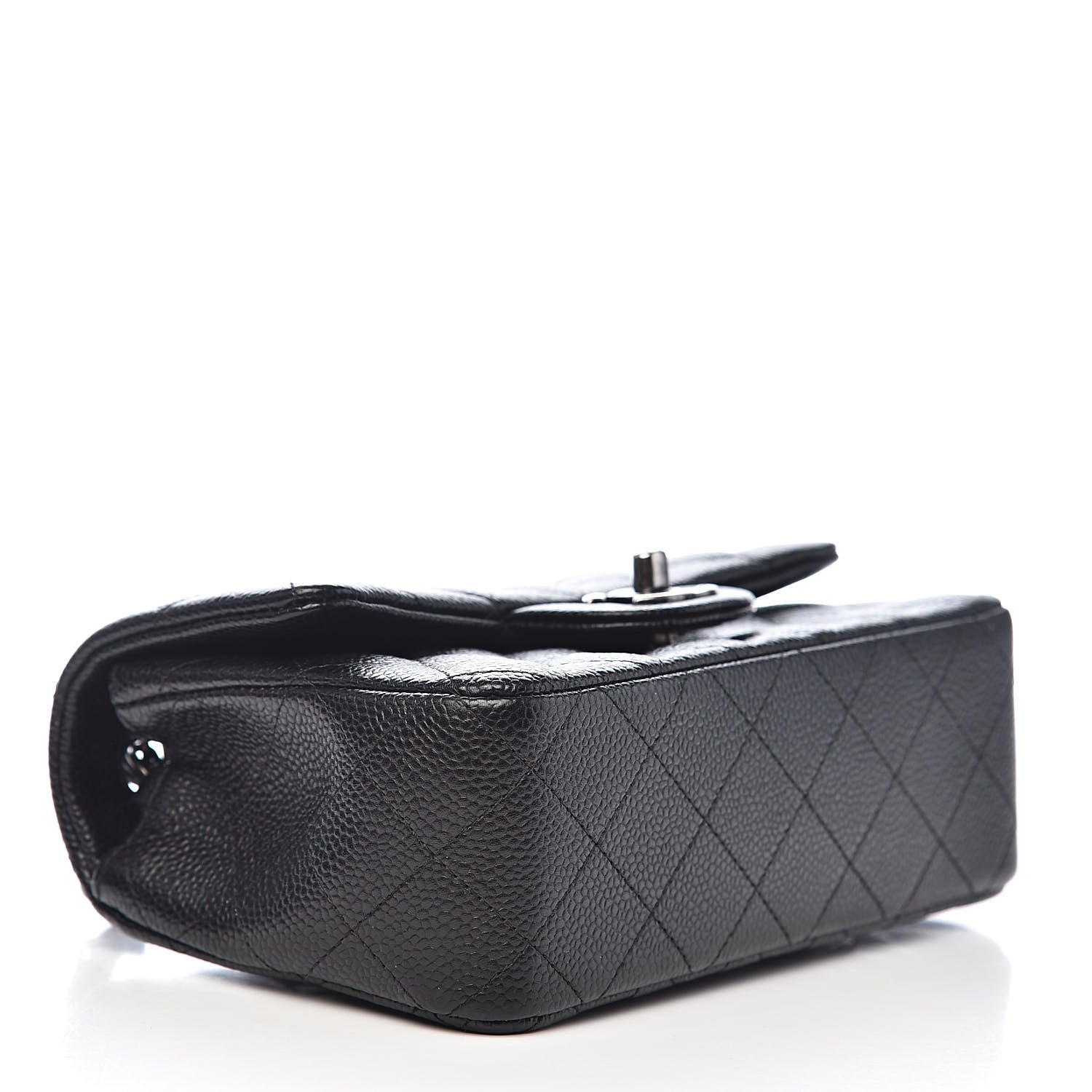 Chanel Caviar Quilted Mini Rectangular Flap Black 4 of 11