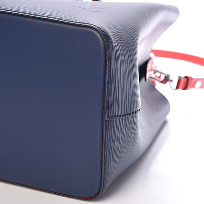 Louis Vuitton Epi Neonoe Indigo Coquelicot 9 of 9