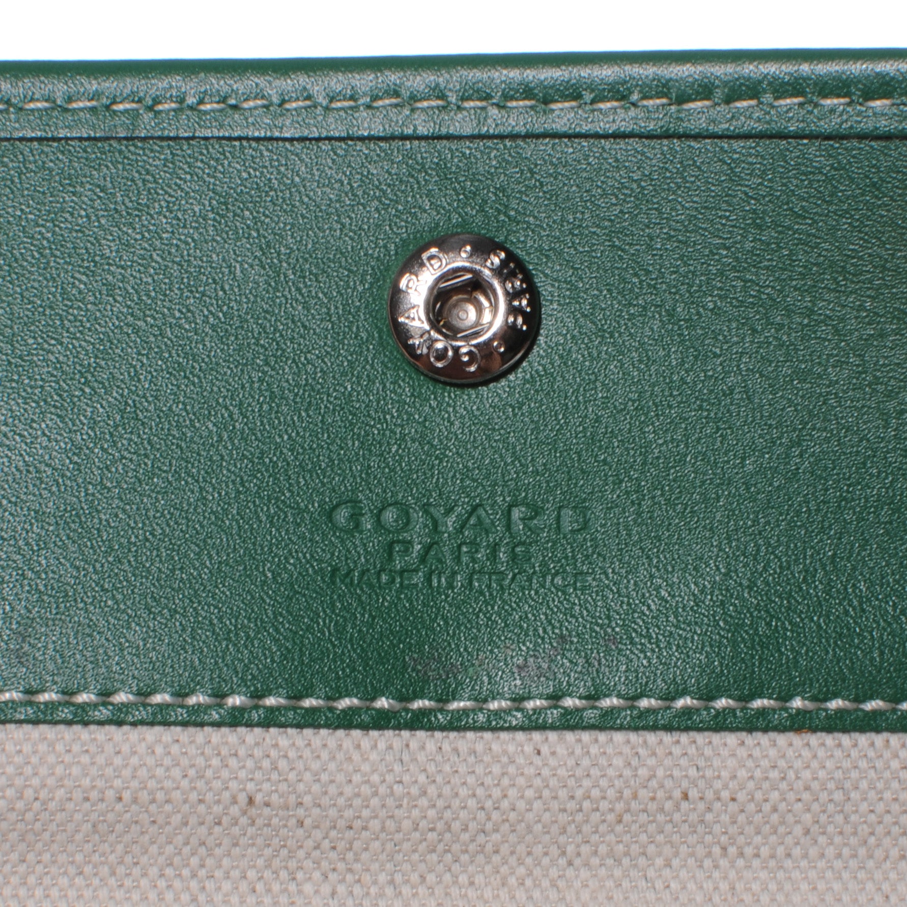 Goyard Goyardine Saint Louis GM Green 5 of 6