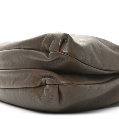 The Row Goatskin Bourse Bag Coppery Yellow Brown Melange 10 of 11