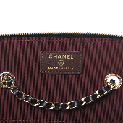 Chanel Lambskin Quilted Small Vanity Case With Chain Black 6 of 11