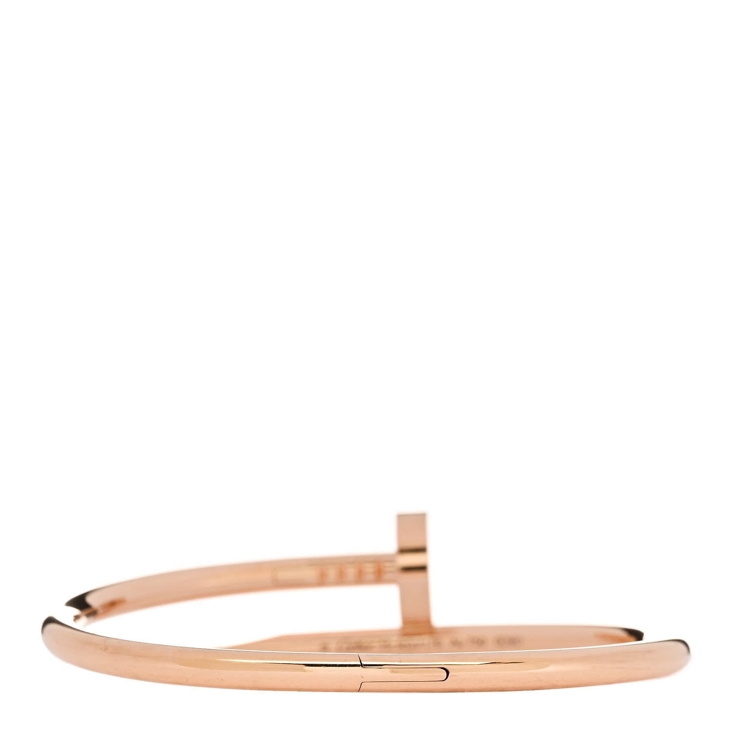Cartier 18K Pink Gold Juste Un Clou Bracelet 15 2 of 4