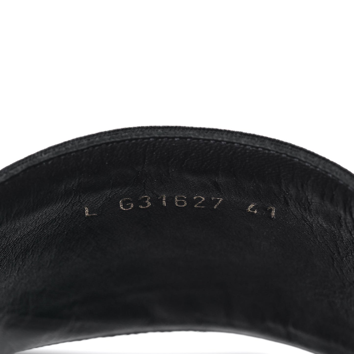 Satin Canvas Chain Slides Sandals Flats 41 Marine