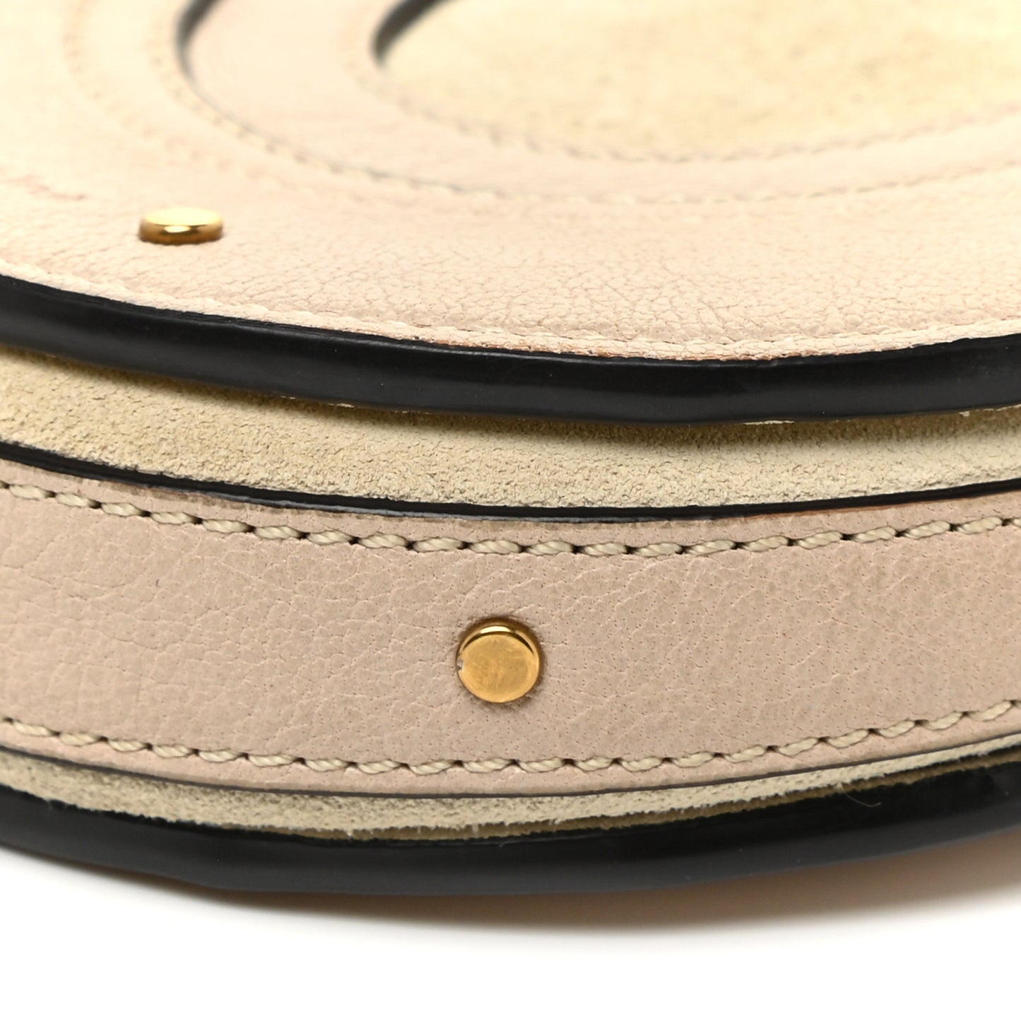 Goatskin Suede Mini Pixie Bag Beige