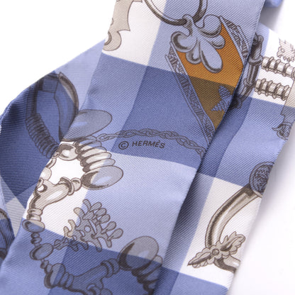 Hermes Silk Mors Et Gourmettes Vichy Twilly 2 of 3