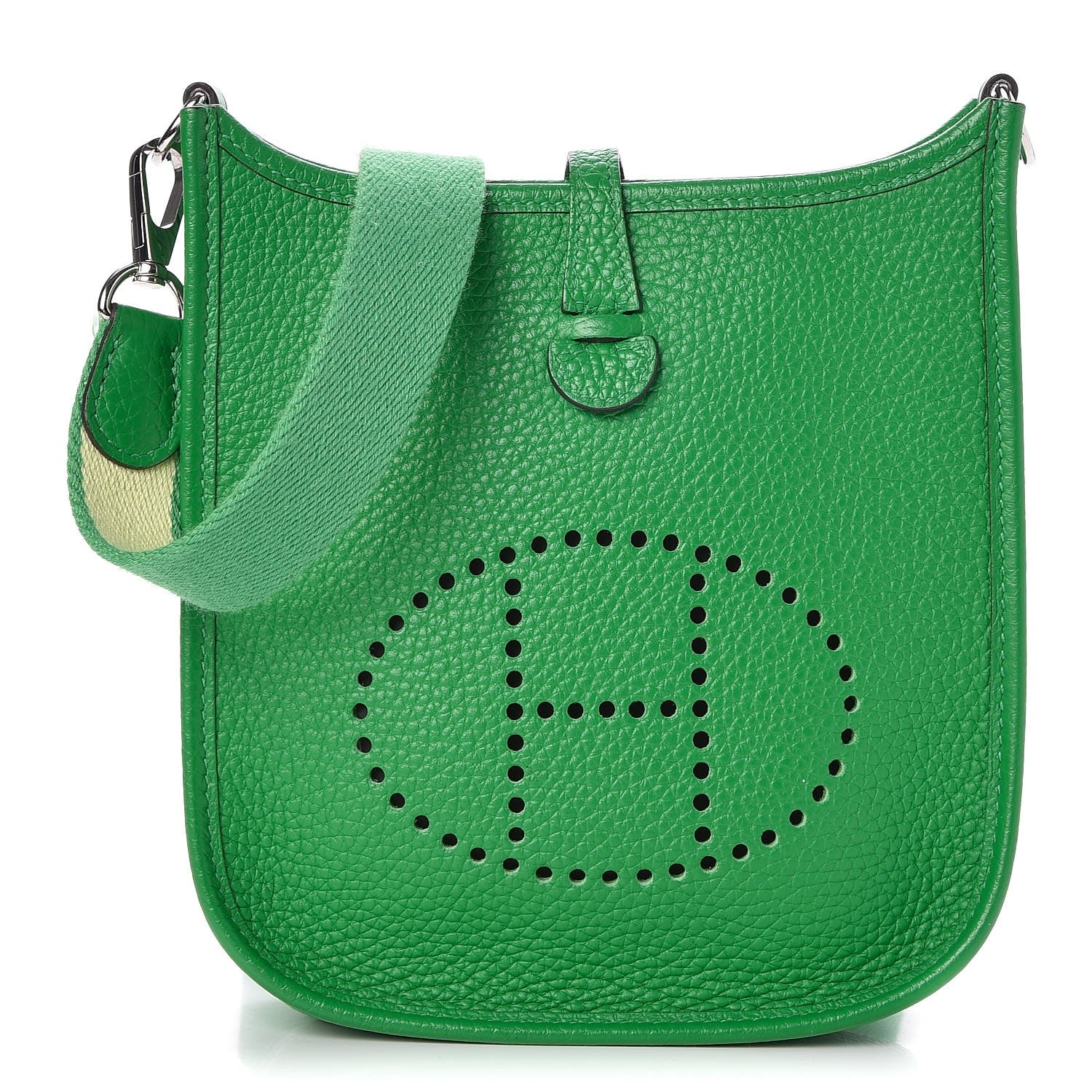 Hermes Taurillon Clemence Amazone Evelyne TPM Bambou 1 of 7