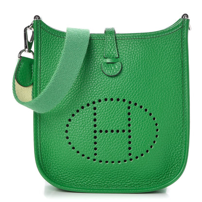 Hermes Taurillon Clemence Amazone Evelyne TPM Bambou 1 of 7