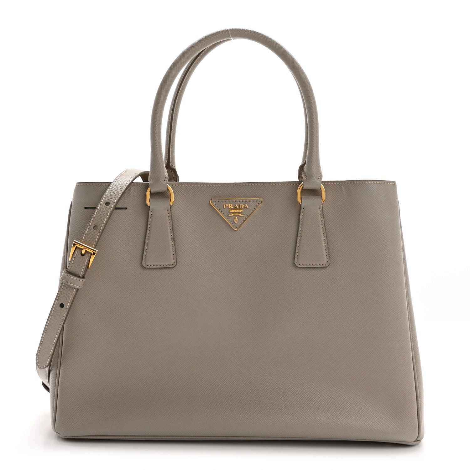 Prada Saffiano Lux Medium Tote Pomice 1 of 13